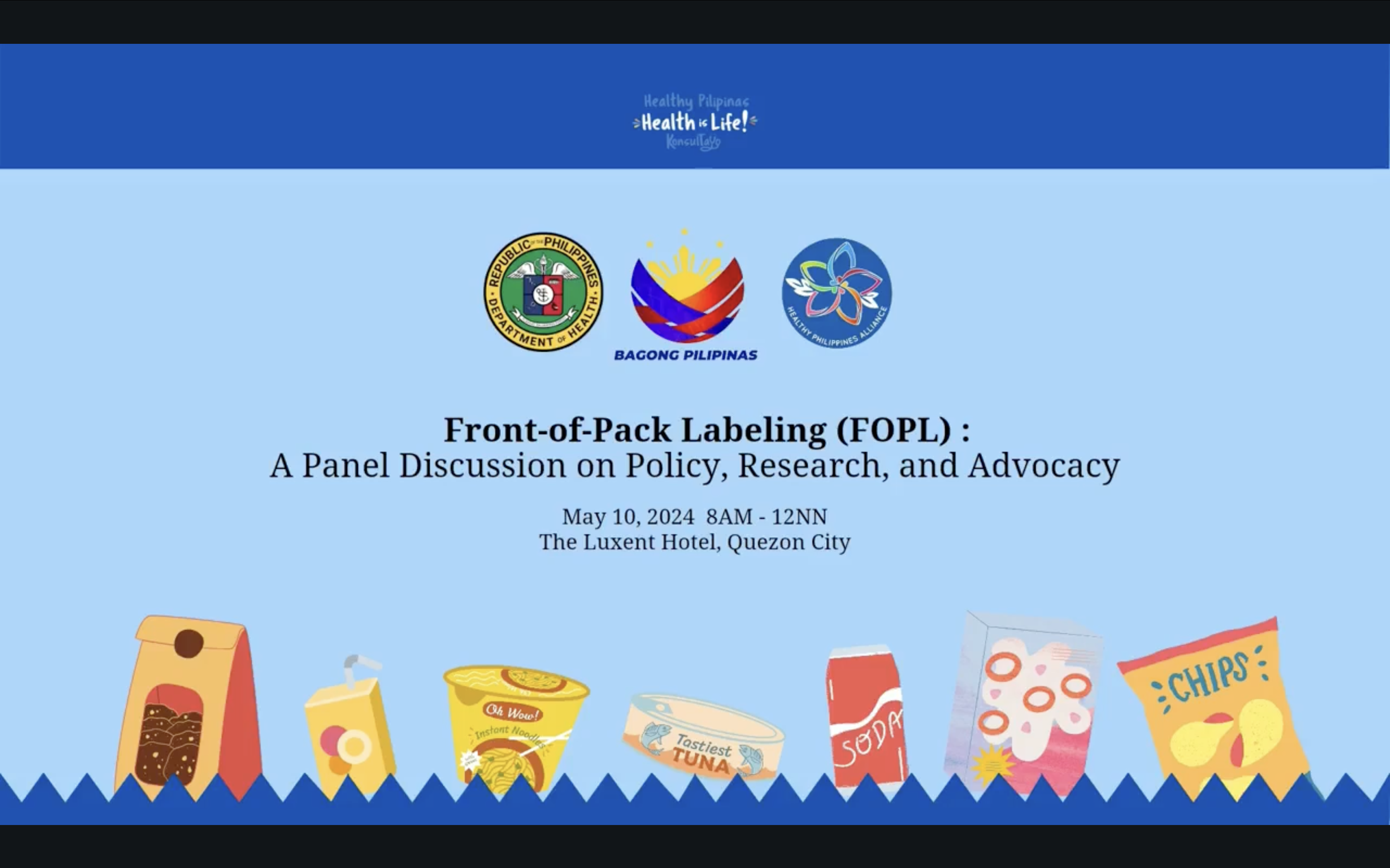 Front-of-Pack Labeling: A Panel Discussion on Policy, Research, and Advocacy
